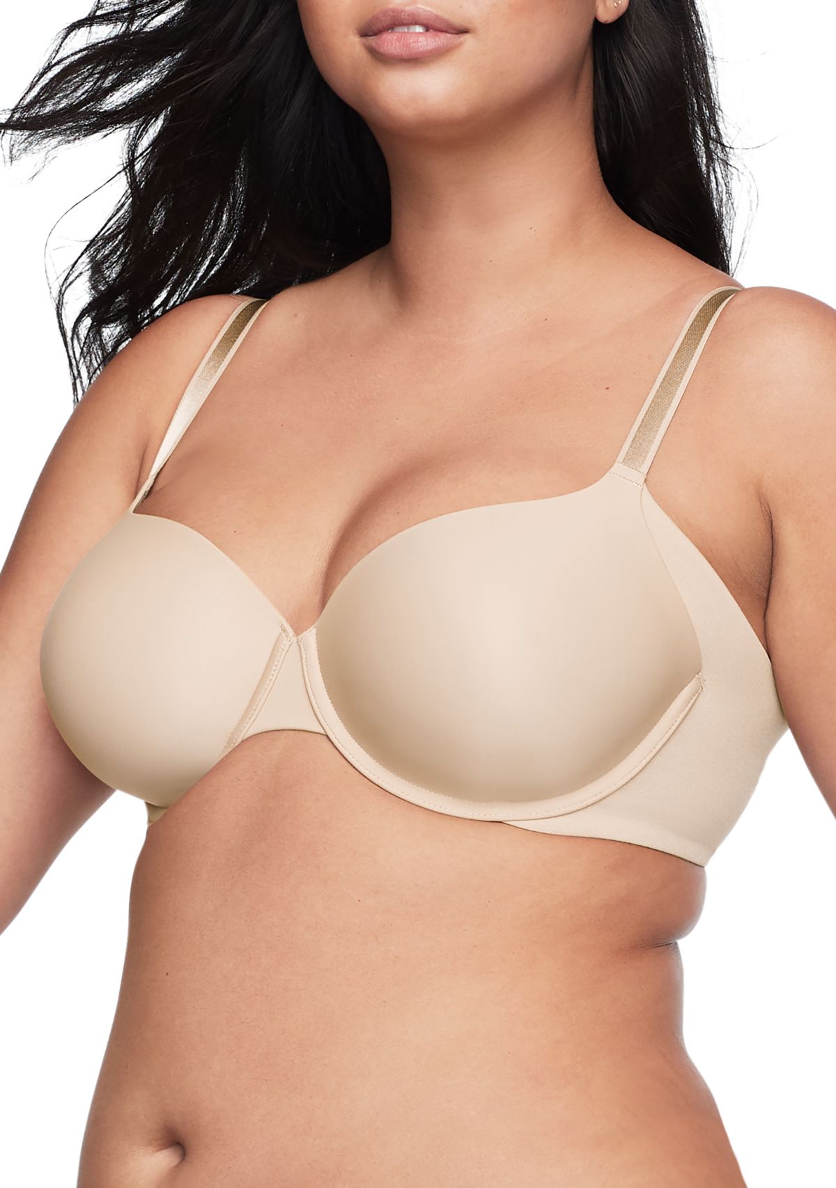 No Side Effects® Seamless Underarm-Smoothing Comfort Underwire Lightly Lined T-Shirt Bra RA3061A