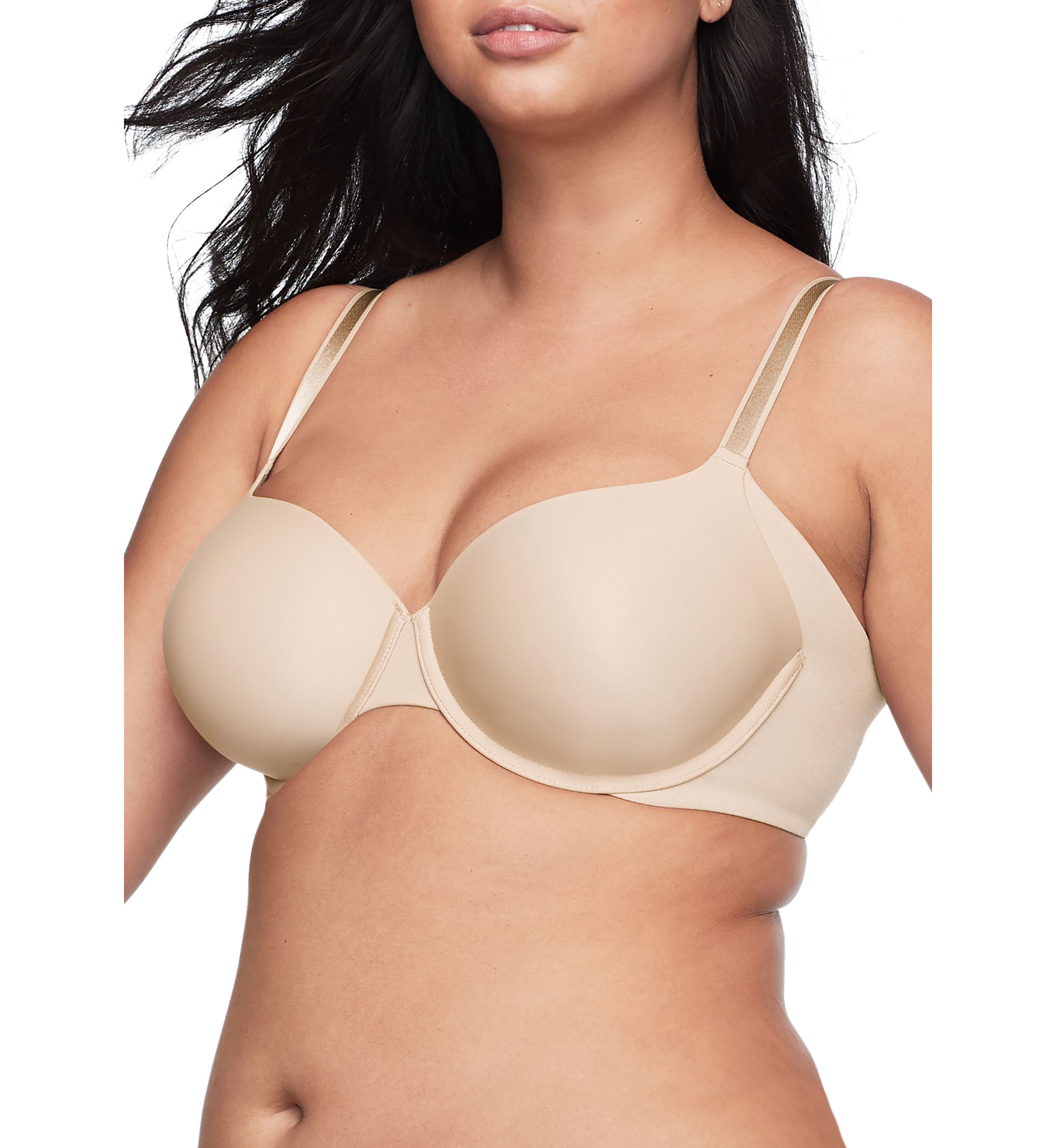 No Side Effects® Seamless Underarm-Smoothing Comfort Underwire Lightly Lined T-Shirt Bra RA3061A