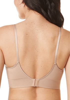 Warners Elements of Bliss® Smoothing Support with Seamless Comfort Band  Wireless Lightly Lined Comfort Bra