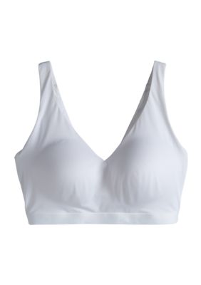 Warner's Women's Cloud 9® Super Soft, Smooth Invisible Look Wireless Lightly Lined Comfort Bra, White, 2XL