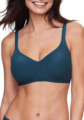 Warner's Women's Easy Does It Wireless Lift Convertible Comfort Bra RN0131A,  Black, Small at  Women's Clothing store