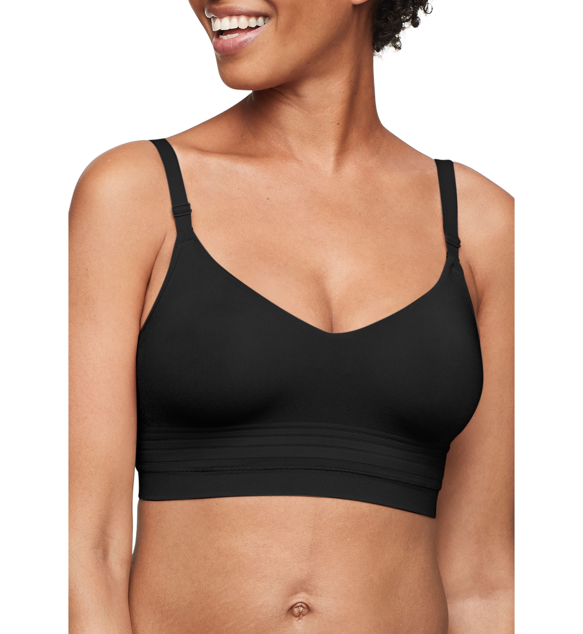 Easy Does It™ Allover Smoothing Seamless Longline Bra