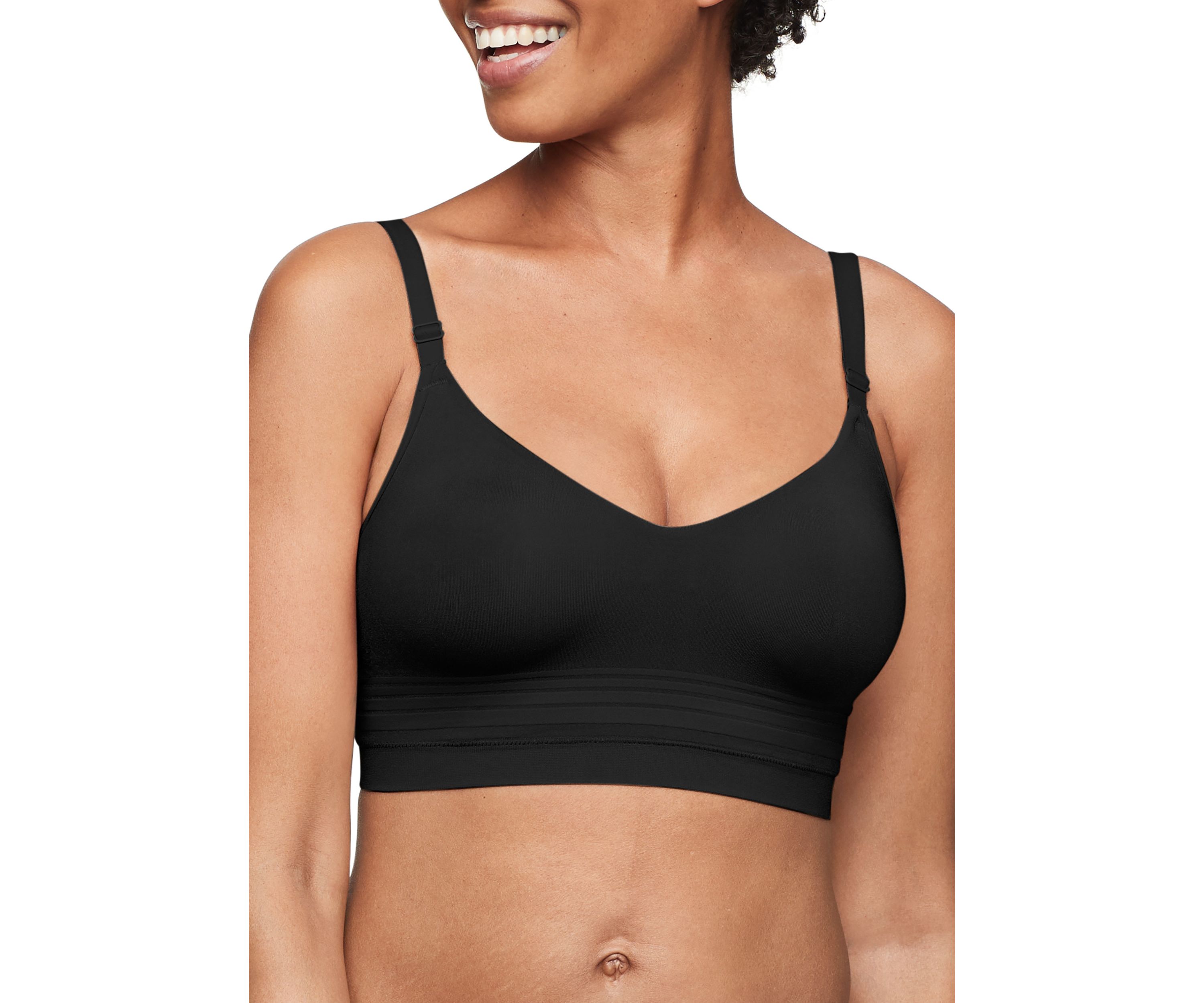 Easy Does It™ Allover Smoothing Seamless Longline Bra