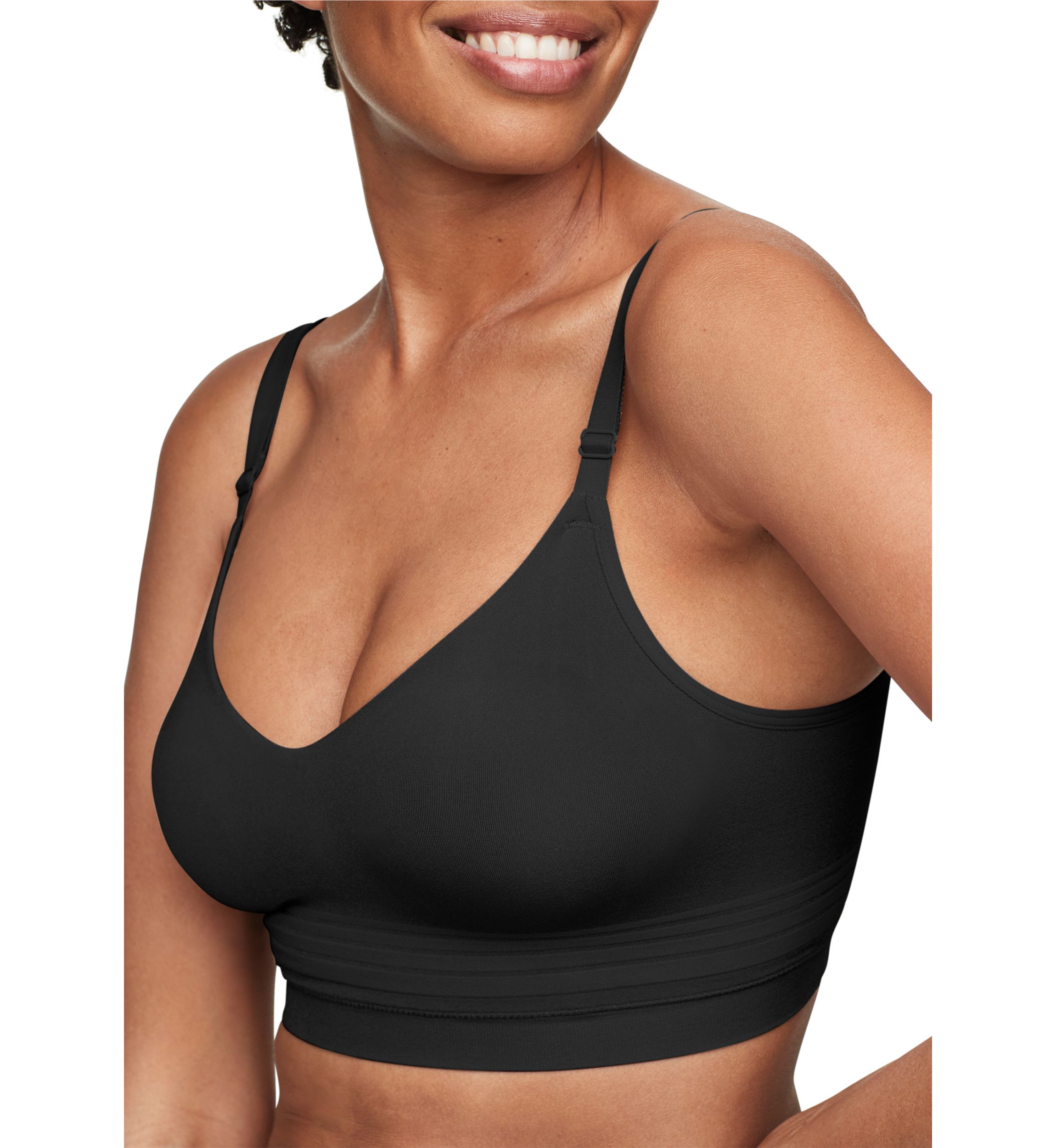 Easy Does It™ Allover Smoothing Seamless Longline Bra