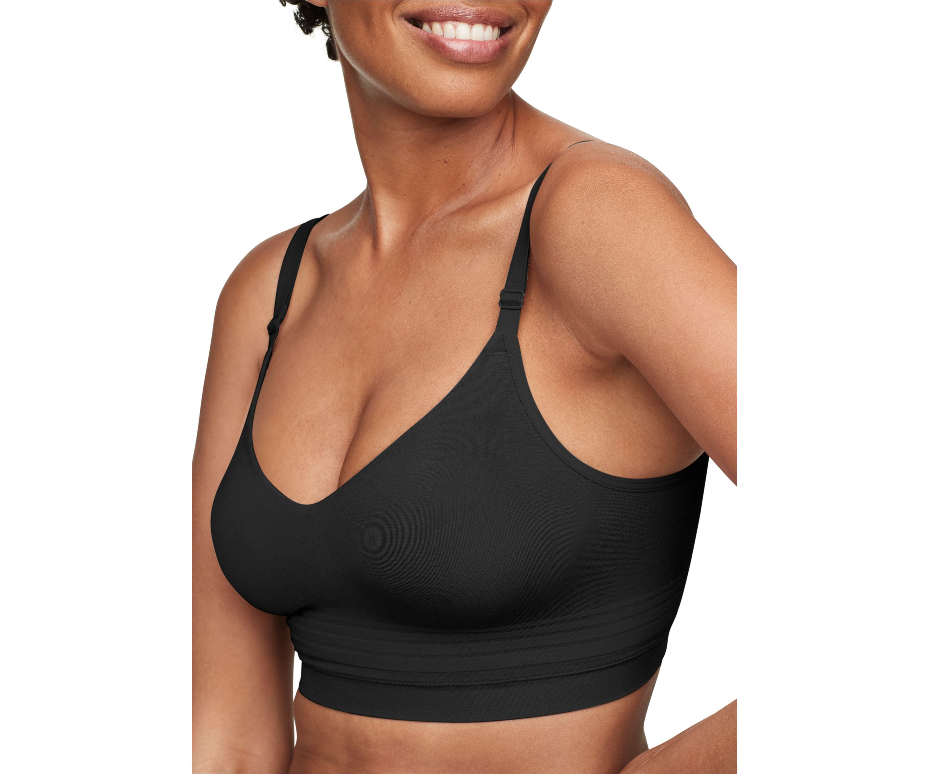 Easy Does It™ Allover Smoothing Seamless Longline Bra