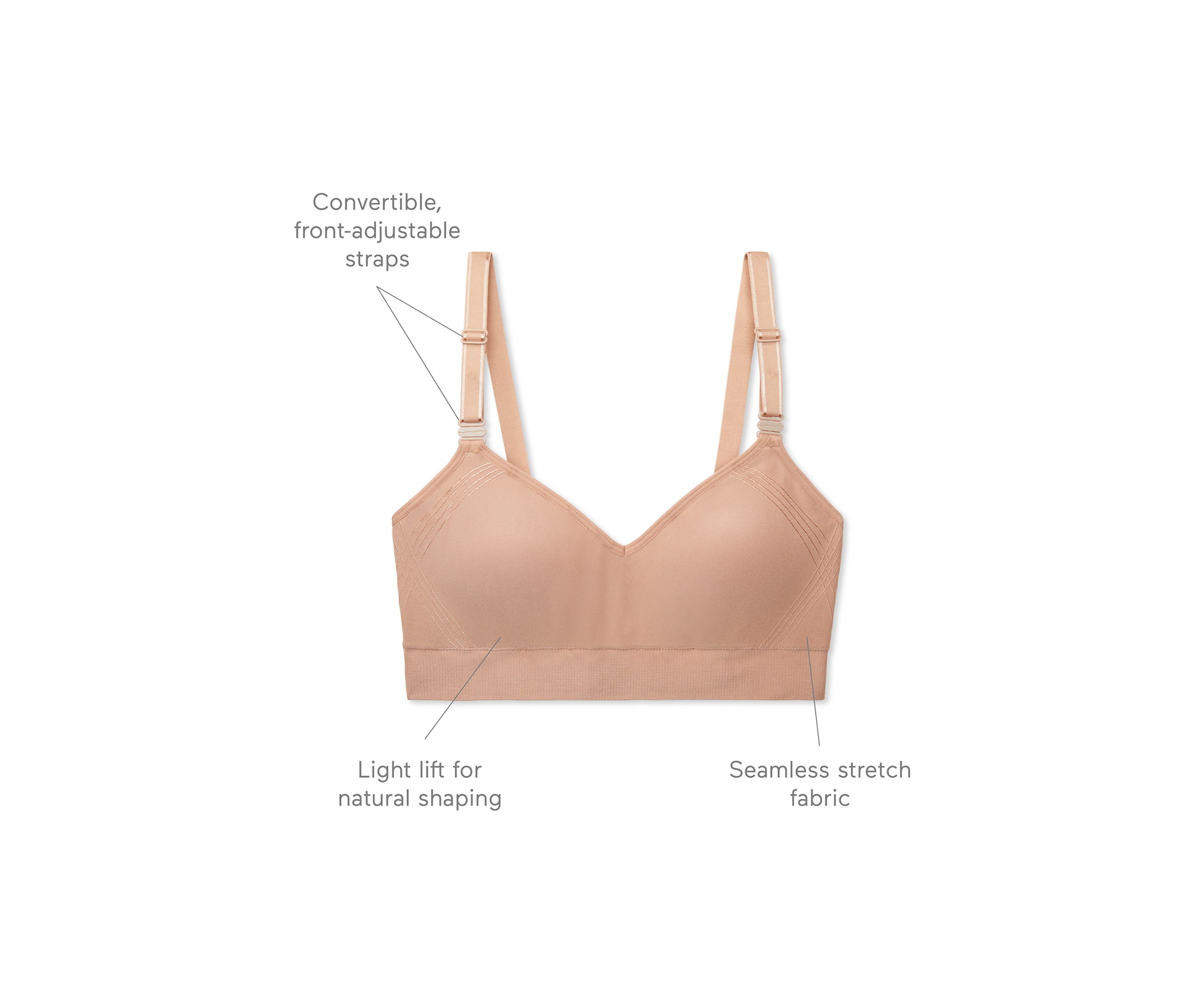 Easy Does It® Wireless Lift Comfort Bra - RN0131A