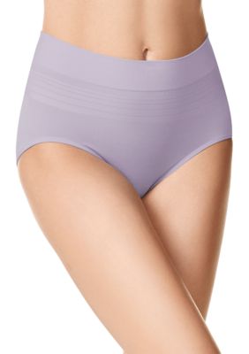 Warner's® No Pinching, No Problems® Dig-Free Comfort Waist with Lace Smooth  and Seamless Briefs - RS1501P