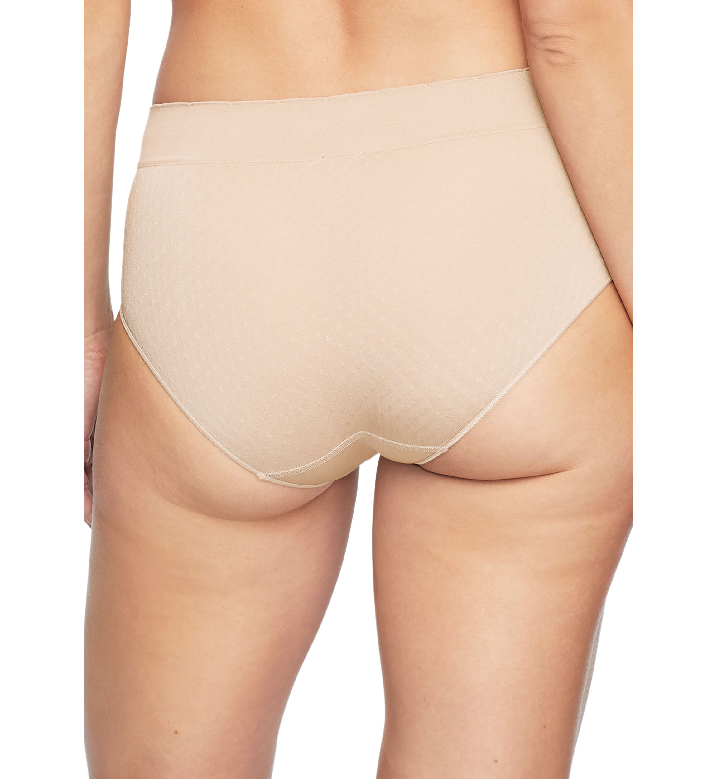 No Pinching, No Problems® Dig-Free Comfort Waist with Lace Smooth and Seamless Briefs - RS1501P