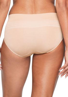 Blissful Benefits Warners No Muffin Top Panties Sz Large / 7 Underwear  3-Pack 