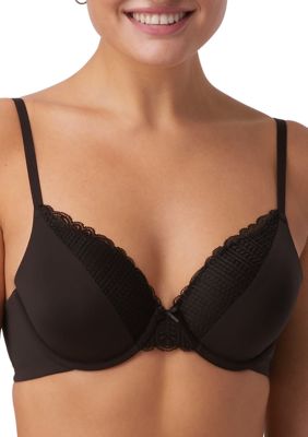 Maidenform Women's Comfort Devotion Embellished Extra Coverage Bra - 9404, Black, 34 B -  0196062006989