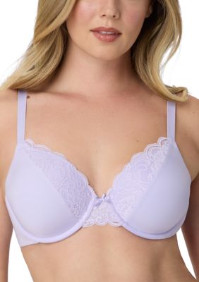 Maidenform Women's Comfort Devotion Embellished Extra Coverage Bra, 40 D