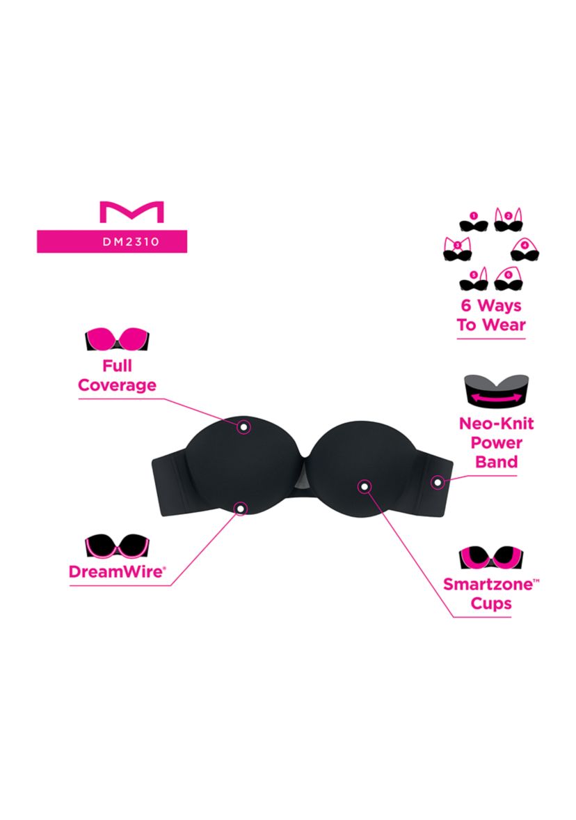 One Fab Fit® DreamWire® Strapless Bra