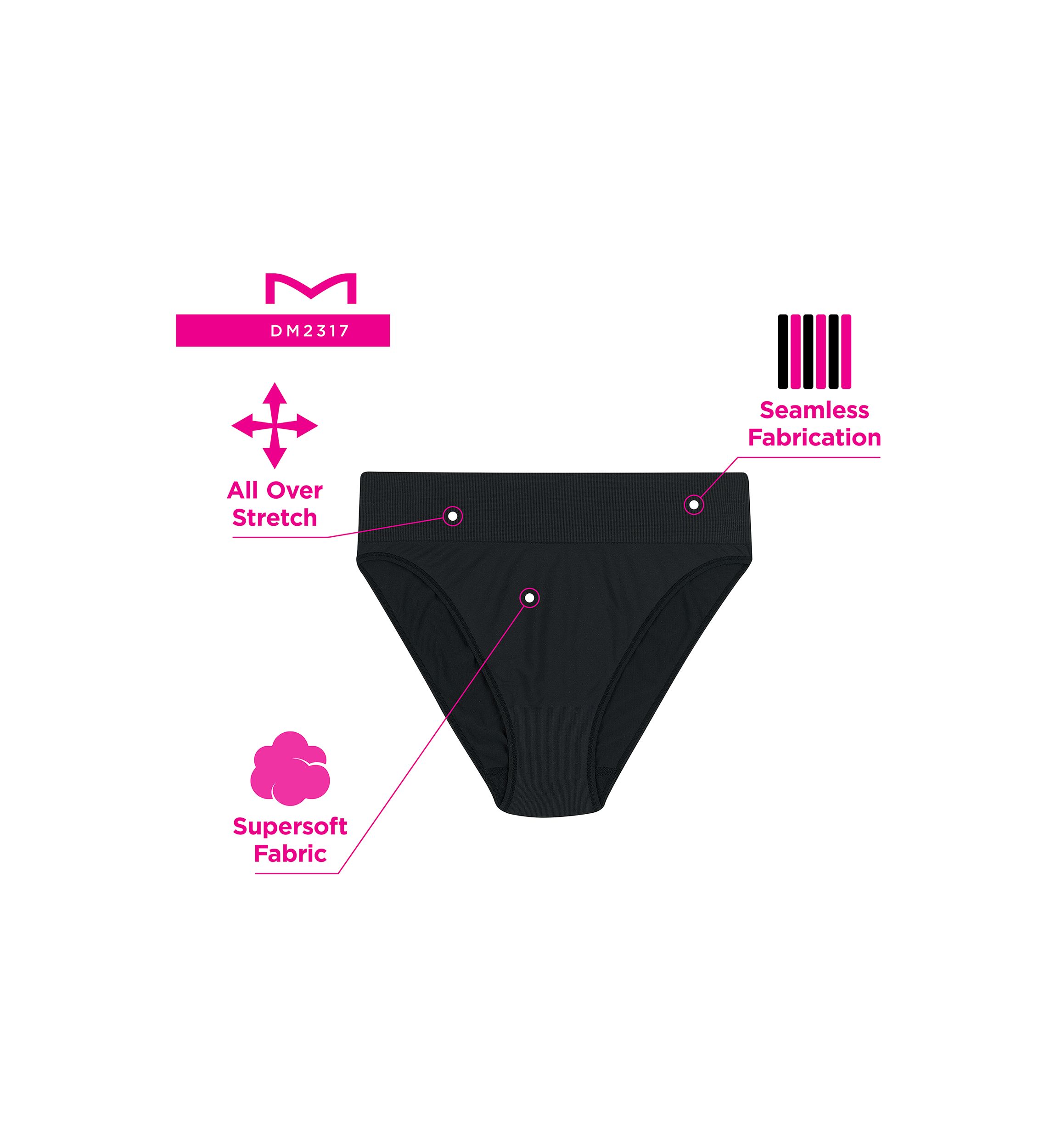 M Seamless High Leg Bikini  