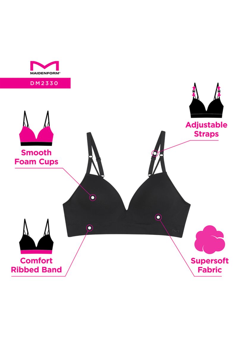 M Seamless Foam Wireless Bra