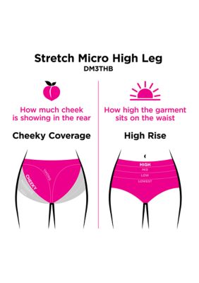 Everyday Luxe Stretch Micro Hi Leg Underwear - 3-Pack