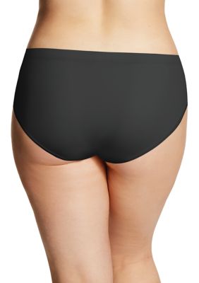 Women's Maidenform DMBTBK Barely There Invisible Look Bikini Panty (Black  7) 