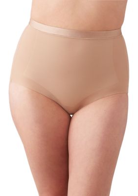 Wacoal Women's Beyond Naked Thong Panty, White, Small 