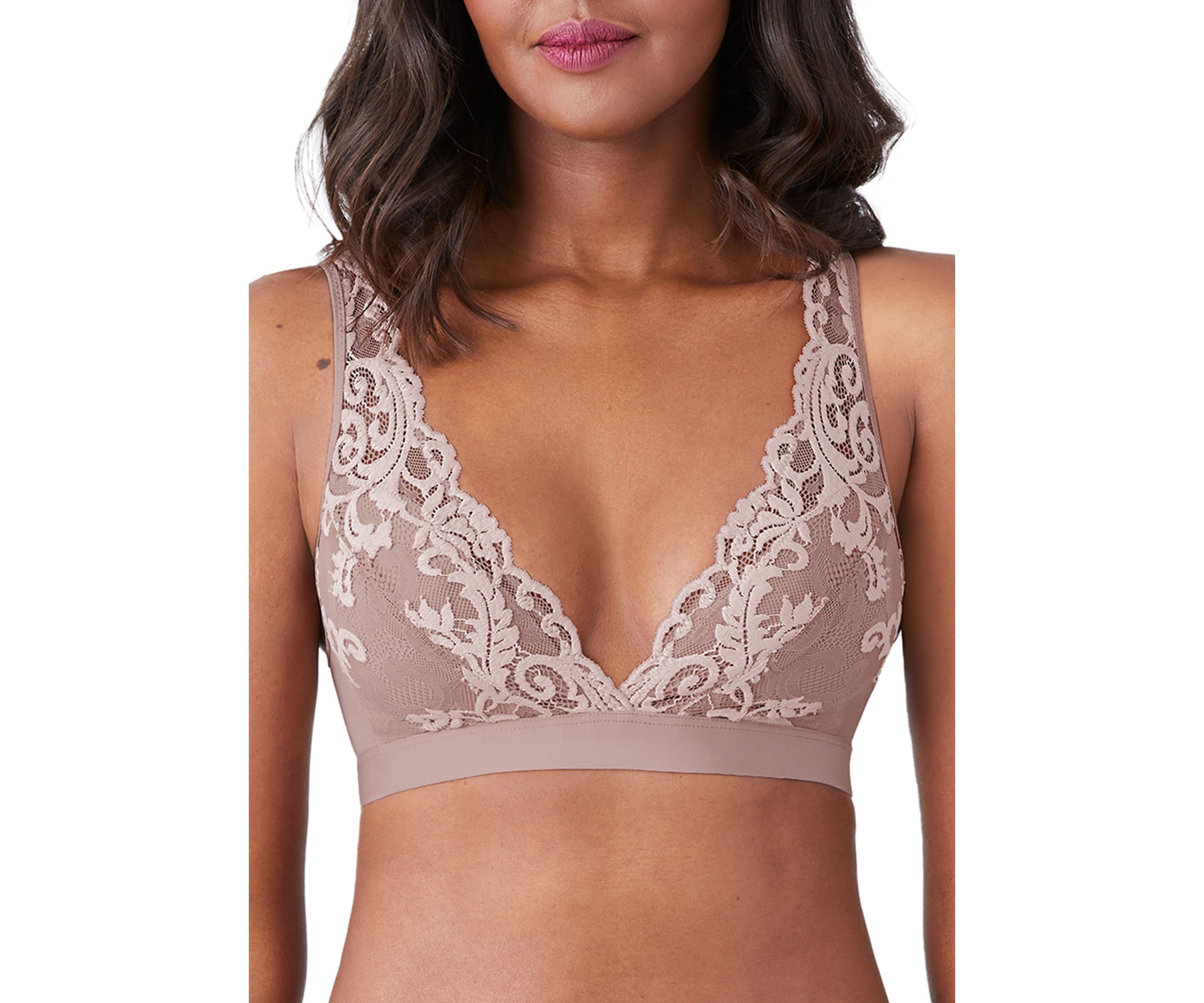 Instant Icon Exclusive Cross-Dyed Lace Bralette