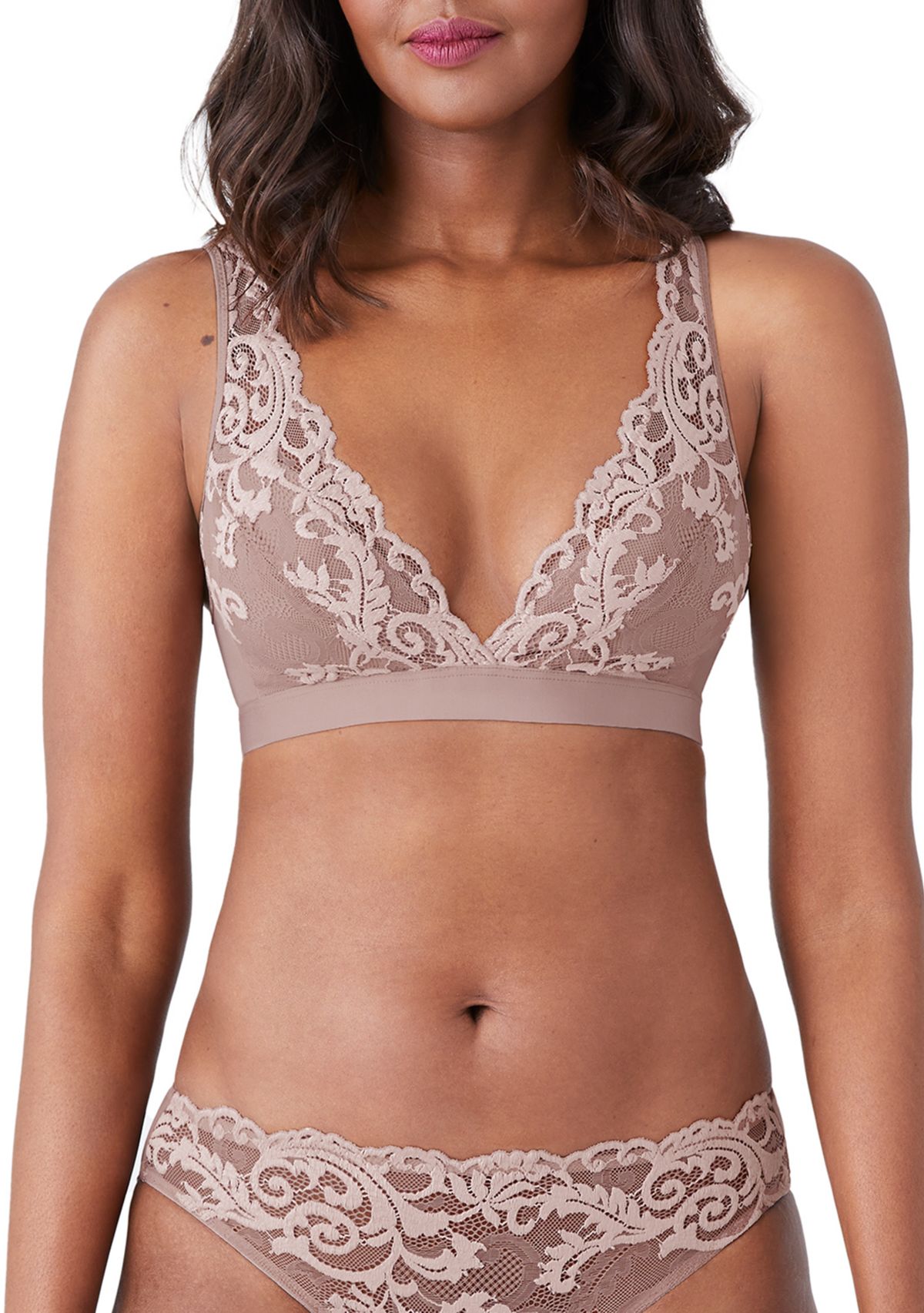 Instant Icon Exclusive Cross-Dyed Lace Bralette