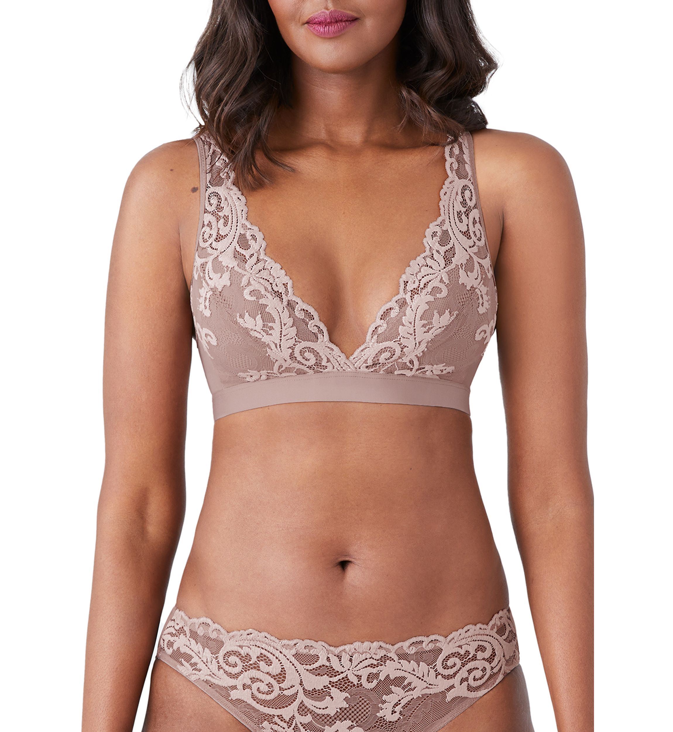 Instant Icon Exclusive Cross-Dyed Lace Bralette