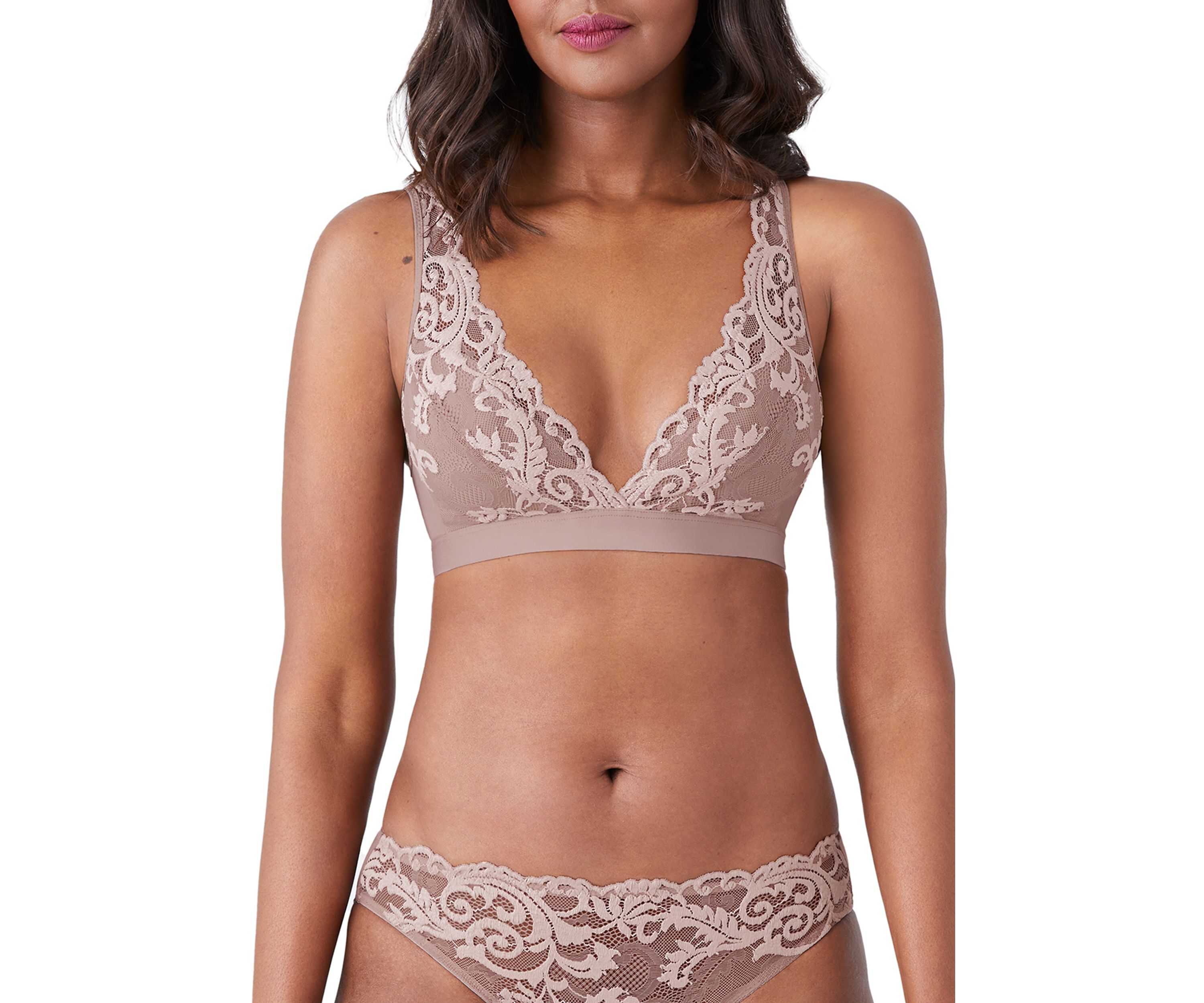 Instant Icon Exclusive Cross-Dyed Lace Bralette