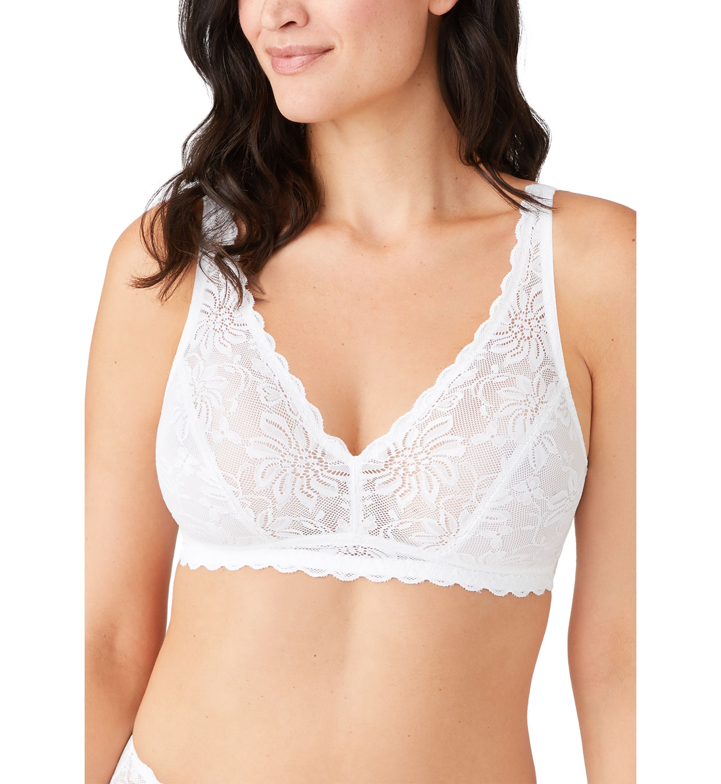Full Busted Soft Lace Bralette 