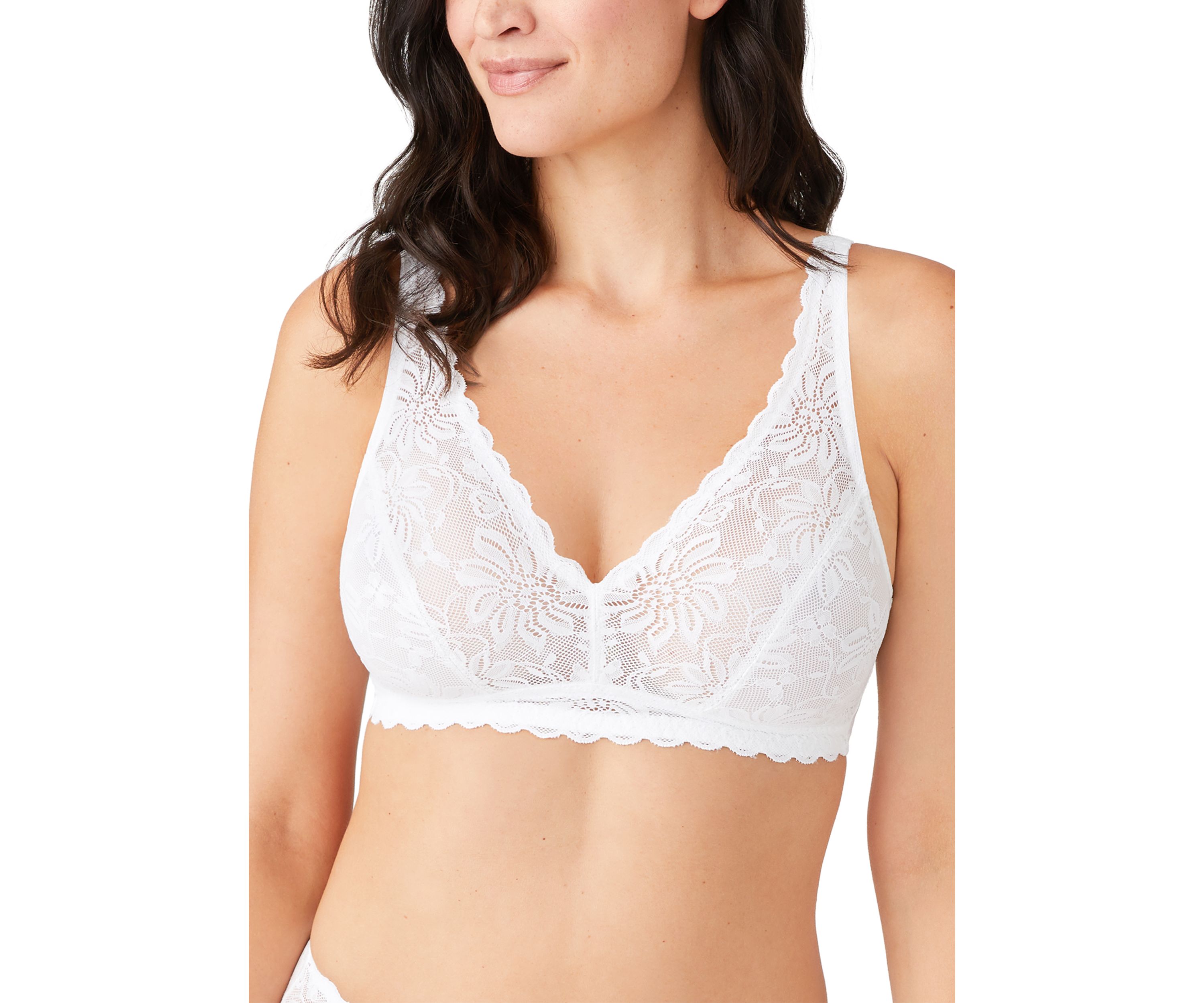 Full Busted Soft Lace Bralette 