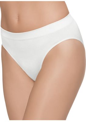 Wacoal Women's B-Smooth® Seamless Hi-Cut Brief, White, 2XL