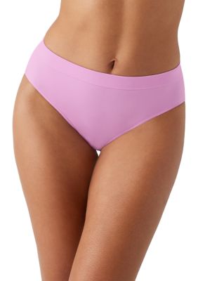 Wacoal Women's B Smooth Brief Panty 3 Pack, Rose dust, Deep Taupe, Black,  Small at  Women's Clothing store