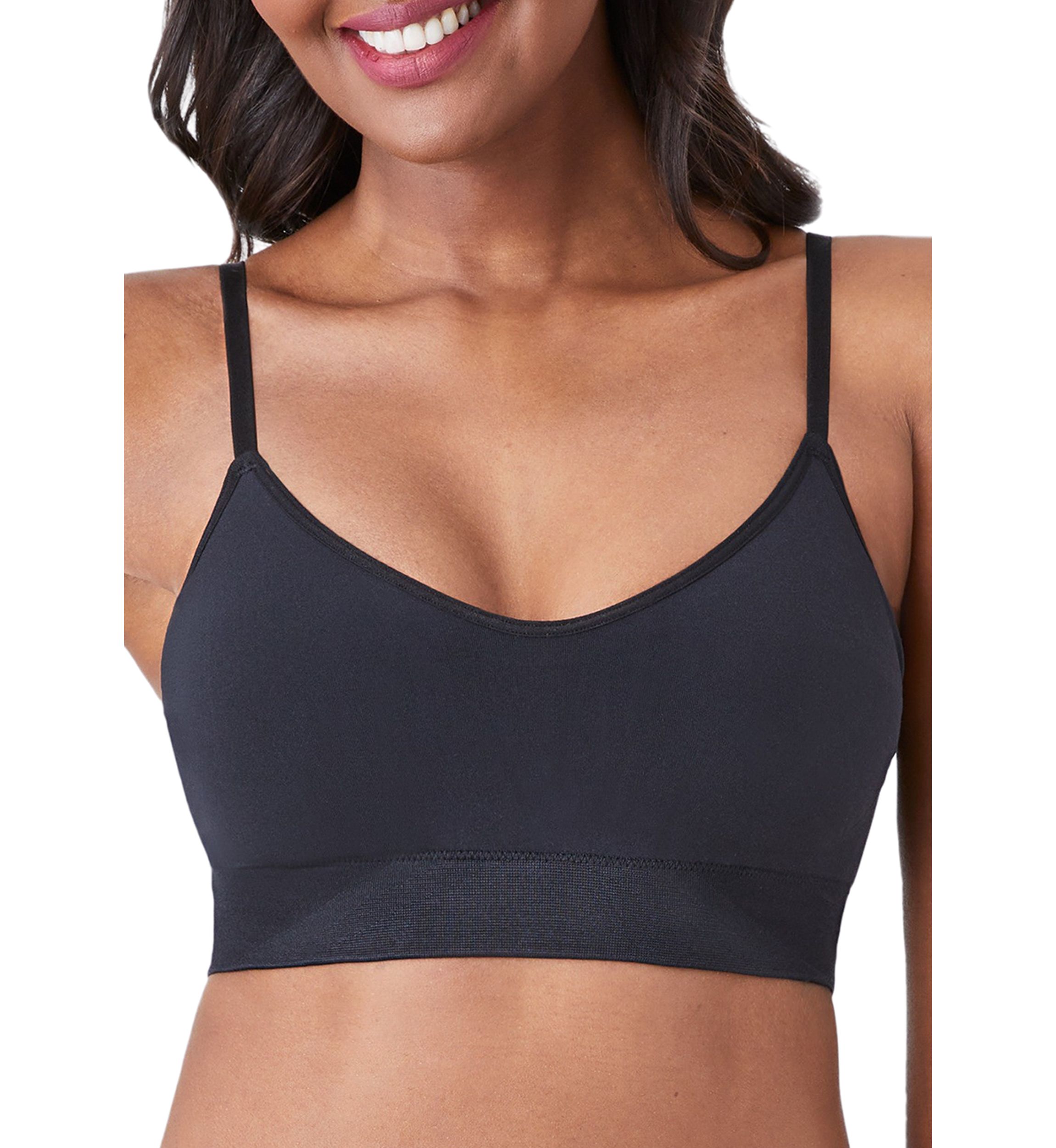 Womens Seamless Wire Free Triangle Bralette
