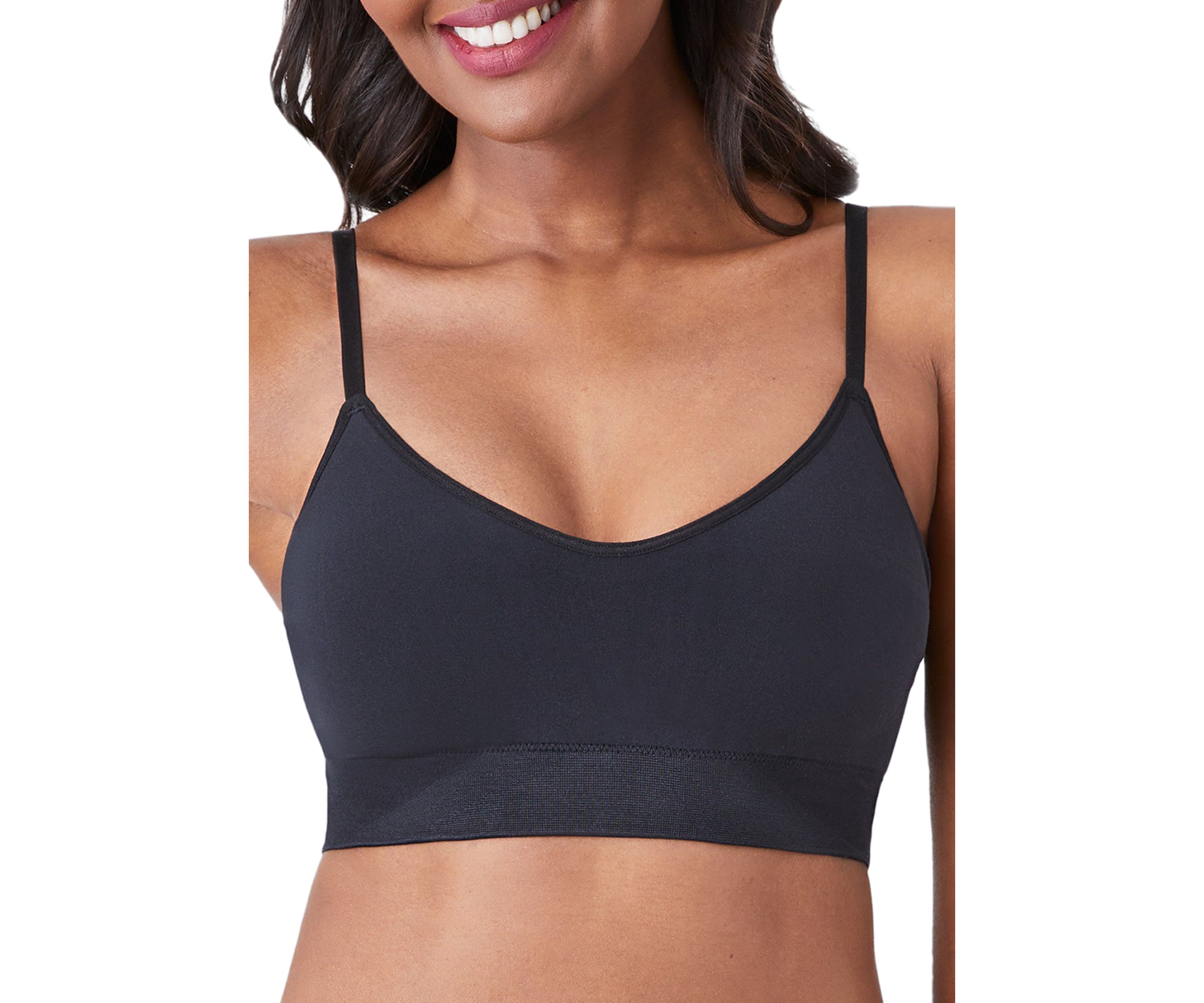 Womens Seamless Wire Free Triangle Bralette