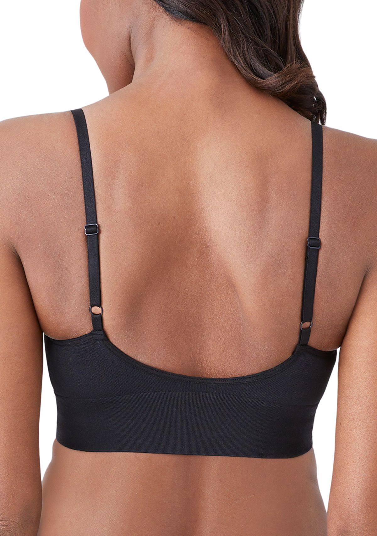 Womens Seamless Wire Free Triangle Bralette