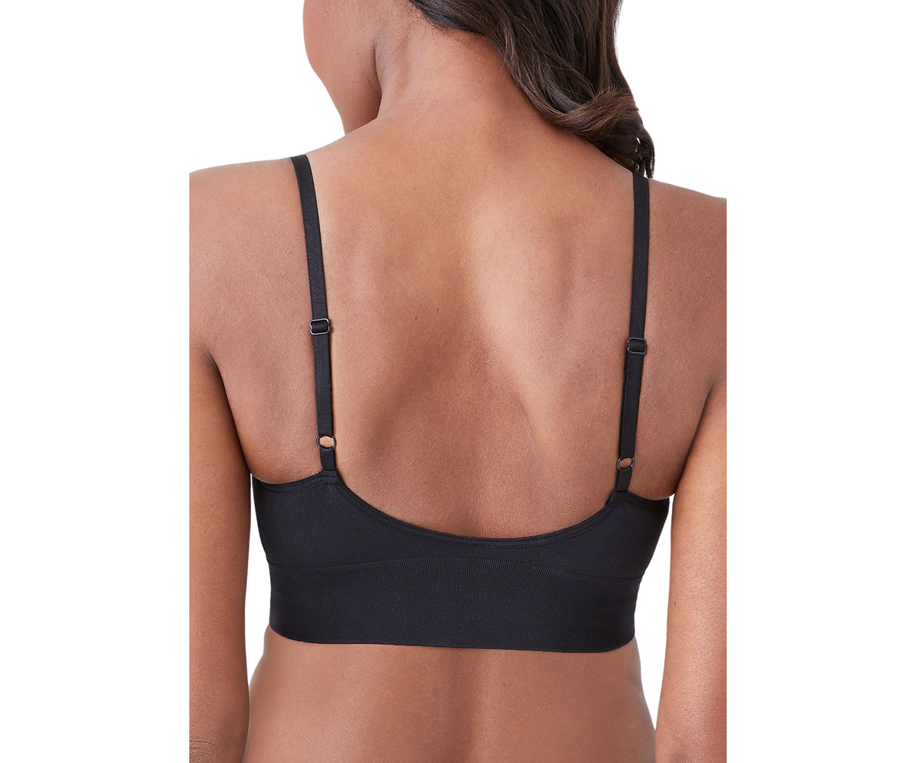 Womens Seamless Wire Free Triangle Bralette