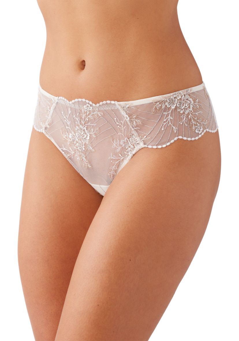 String Wacoal Blanc Taille M - Neuf Avec étiquettes, Référence PFA767, Sous-vêtement Femme