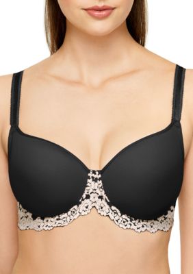 Wacoal Women's Embrace Lace Contour Bra, Black, 34B : : Clothing,  Shoes & Accessories