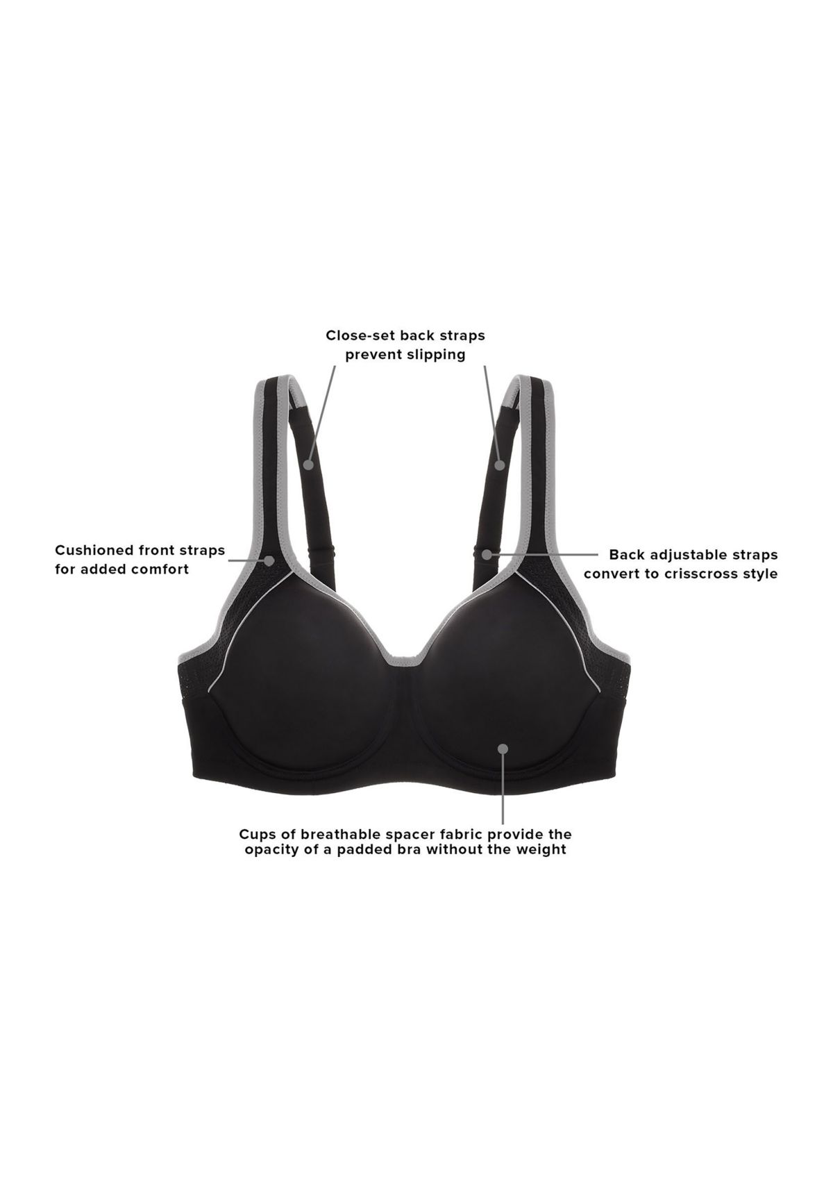 Sport Contour Underwire Bra - 853302