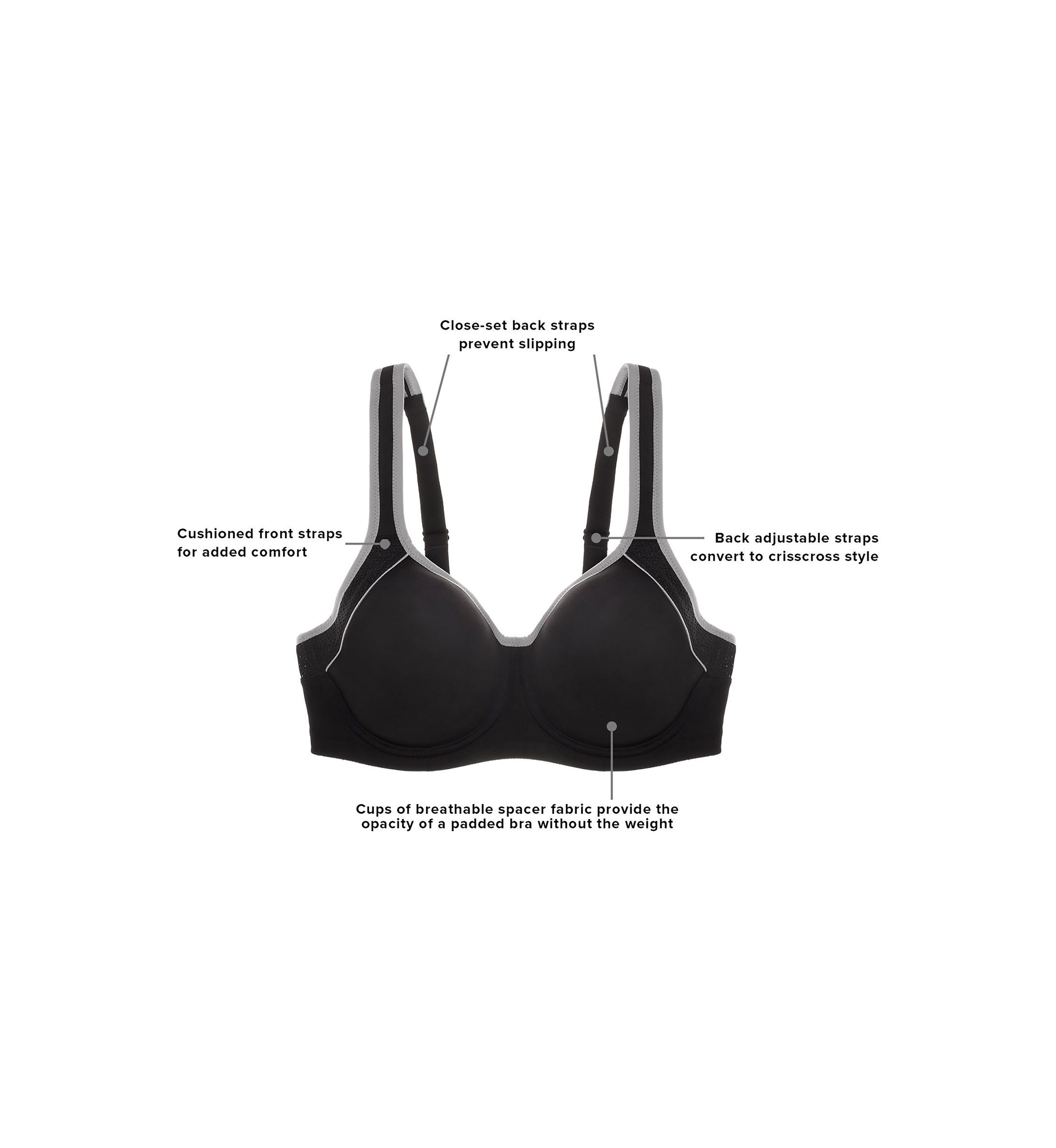 Sport Contour Underwire Bra - 853302