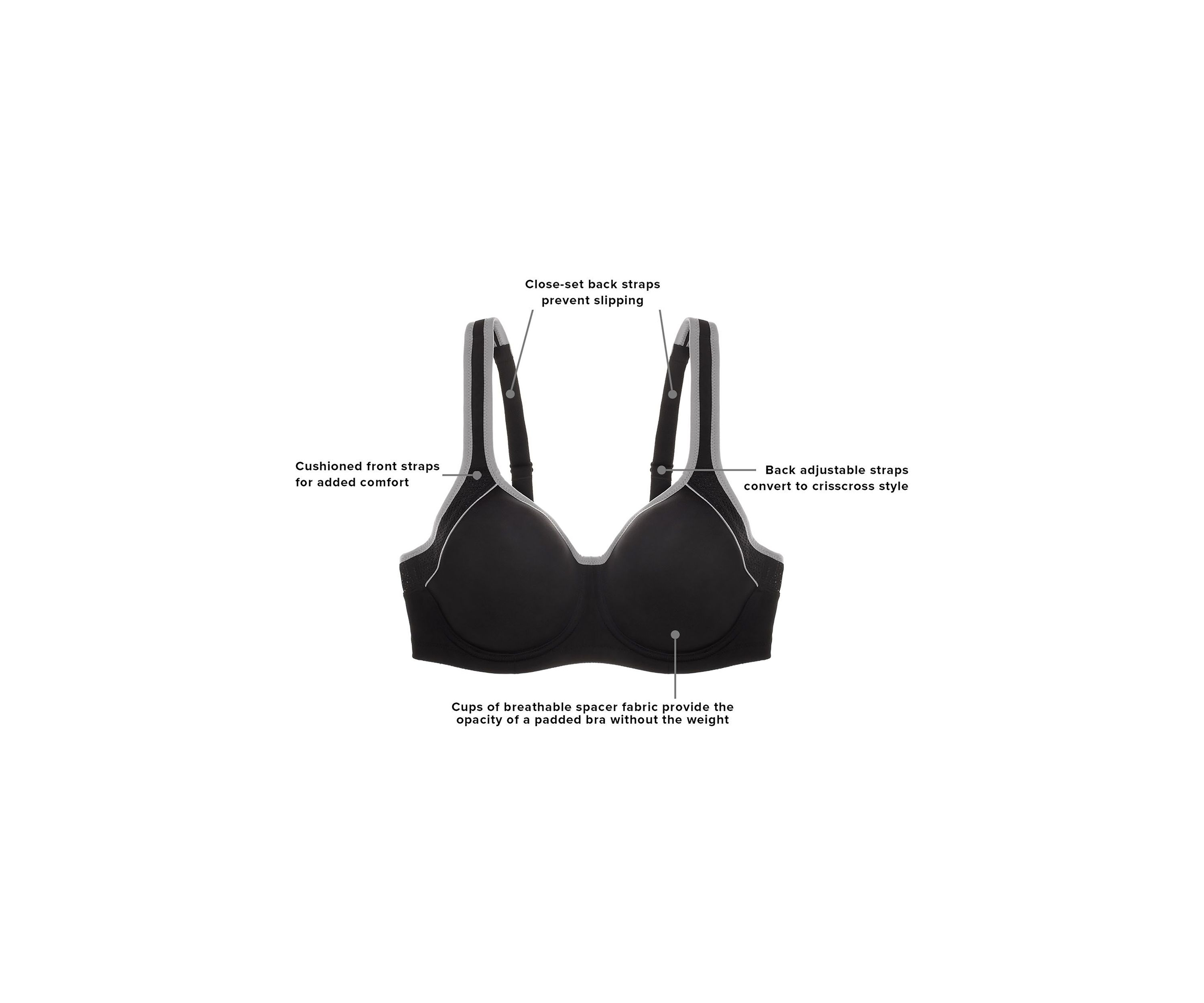 Sport Contour Underwire Bra - 853302