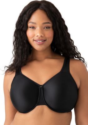 Wacoal 855170 Simone Seamless Underwire Sports Bra, Black, Size 32DDD