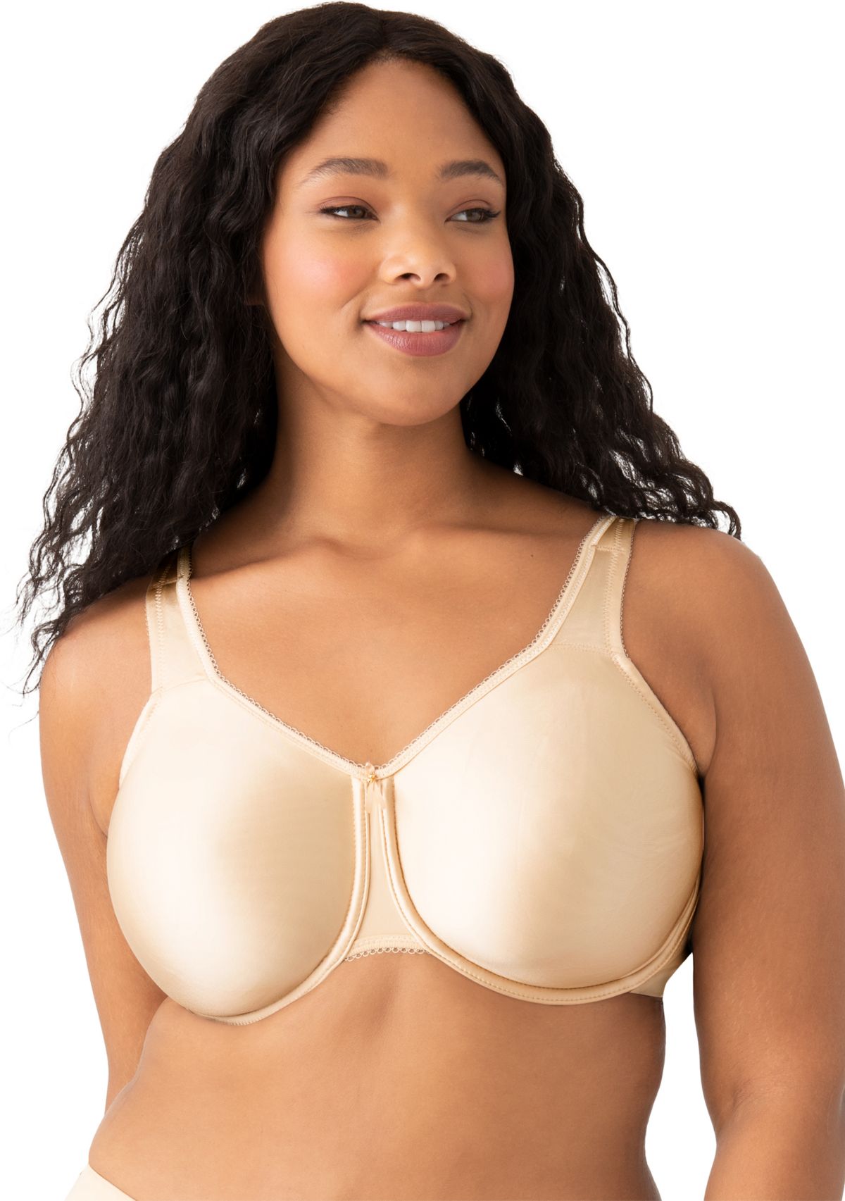 Basic Beauty Full Figure Seamless Underwire Bra - 855192