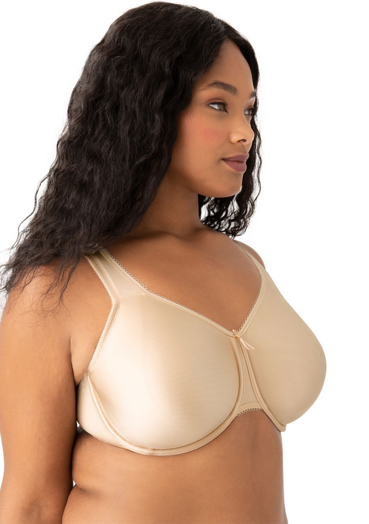 Basic Beauty Full Figure Seamless Underwire Bra - 855192