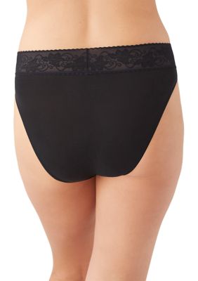 Dkny Women's Seamless Litewear Thong Panty, Coral Heather, Medium