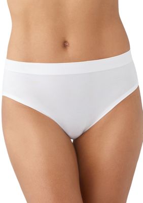 Wacoal Women's B-Smooth Natural Hi-Cut Panties, White, 2X