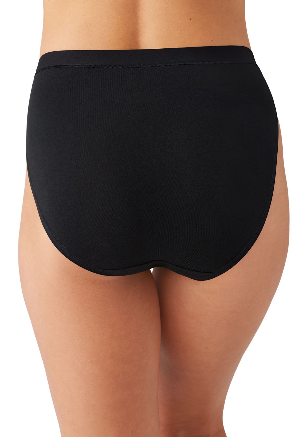 Understated Cotton High Cut Briefs
