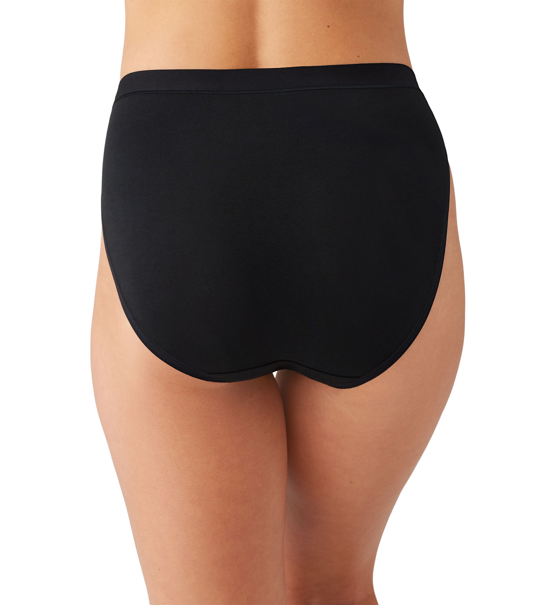 Understated Cotton High Cut Briefs