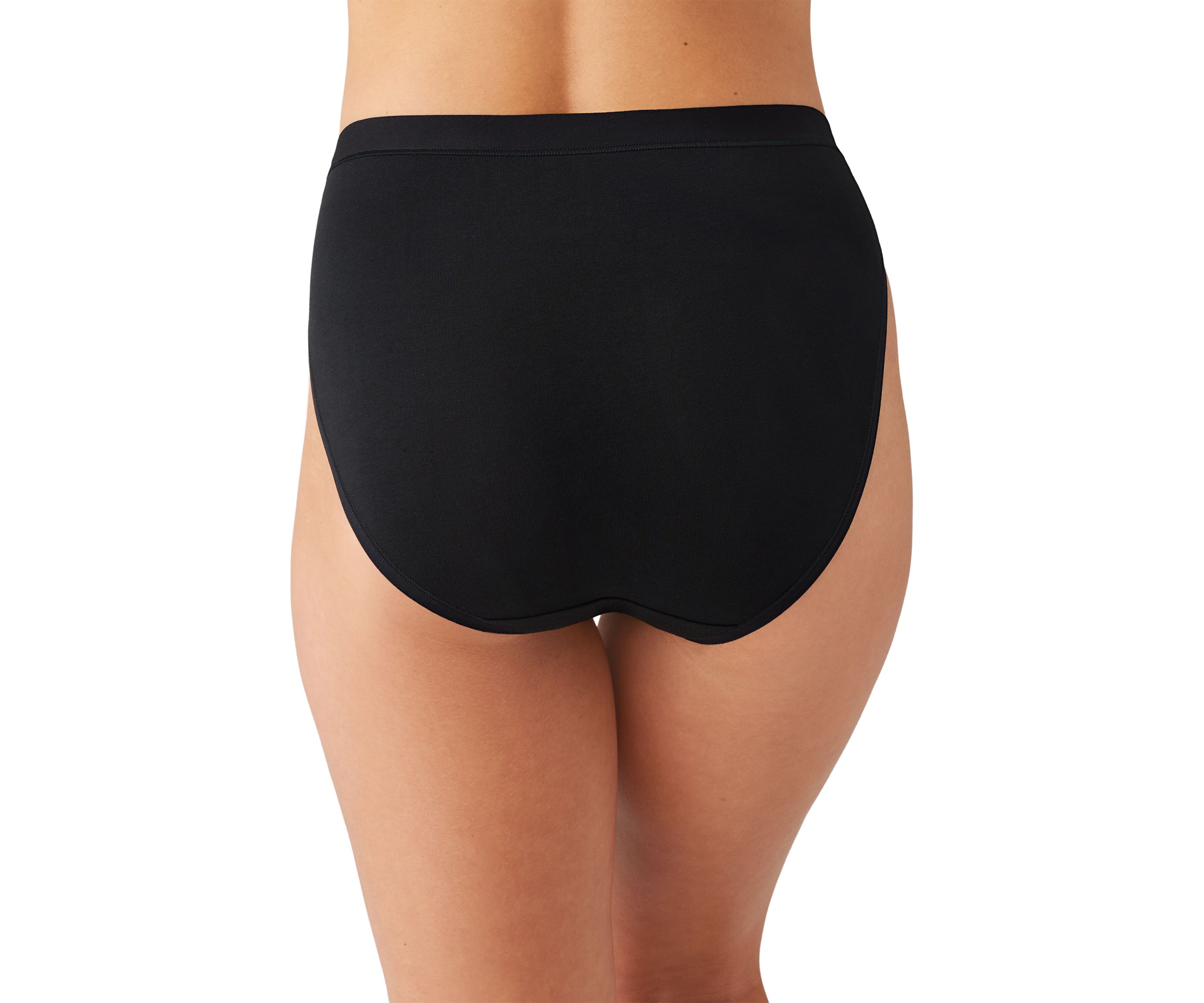 Understated Cotton High Cut Briefs