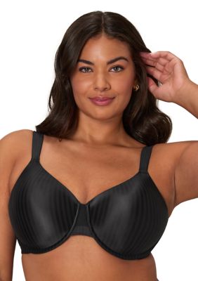 Playtex Women's Secrets Perfectly Smooth Bra, Black, 36 C