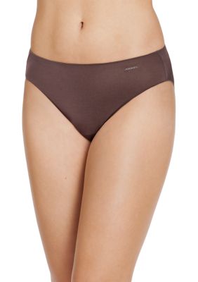 Jockey Women's Underwear No Panty Line Promise Tactel Thong, Black, 5 :  : Clothing, Shoes & Accessories