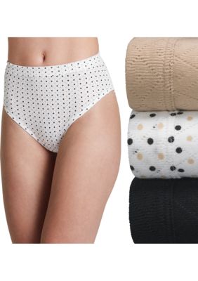 Jockey Women's Underwear Elance Breathe French Cut 3 Pack 
