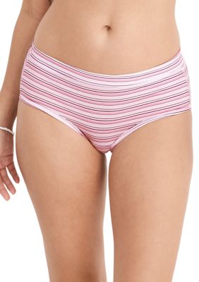 Jockey Women's Cotton Stretch Hipster Underwear, 9